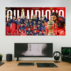 2026 IPL CHAMPIONS | FIRST FELT NICE WE DID IT TWICE | RCB | Split Design Poster