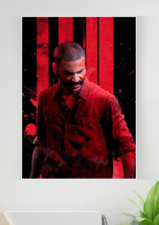 Raayan x Dhanush| Movie Poster GenZCustom