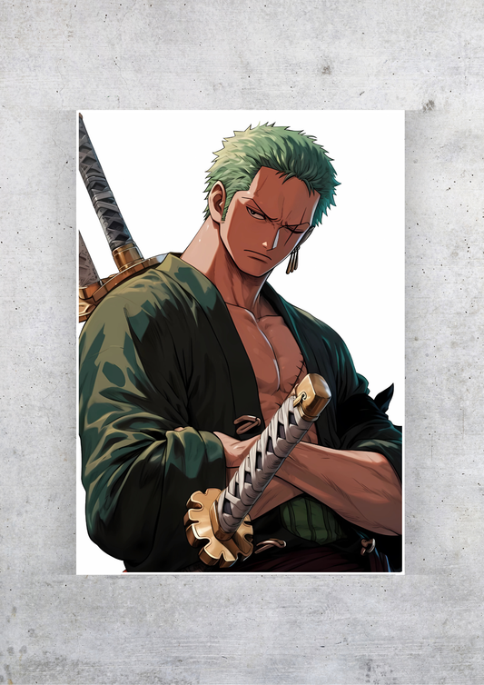 Roronoa Zoro Epic Poster | Anime Posters GenZCustom