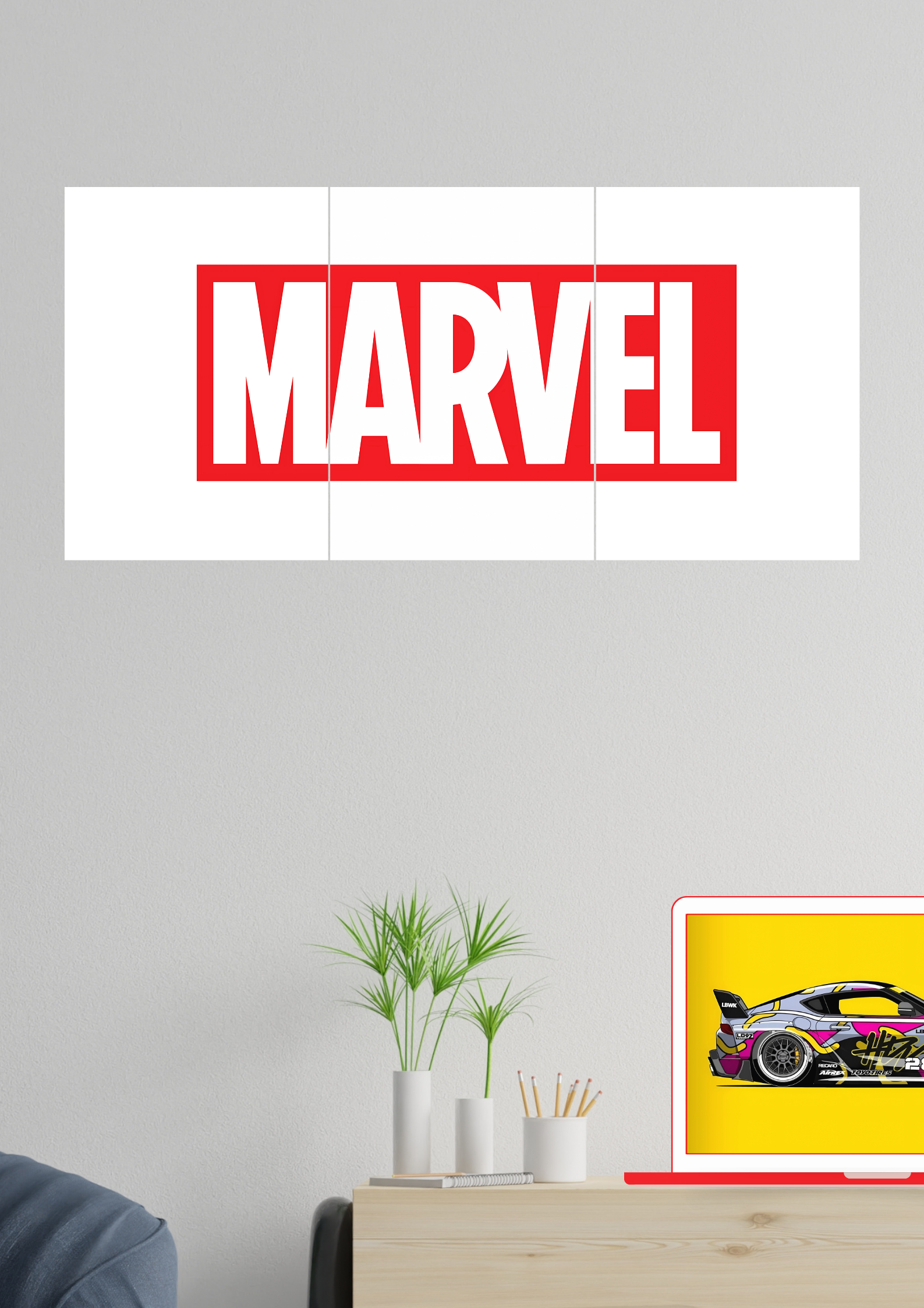 Marvel Poster | Split Design Poster | Pack Of 3 – GenZCustom