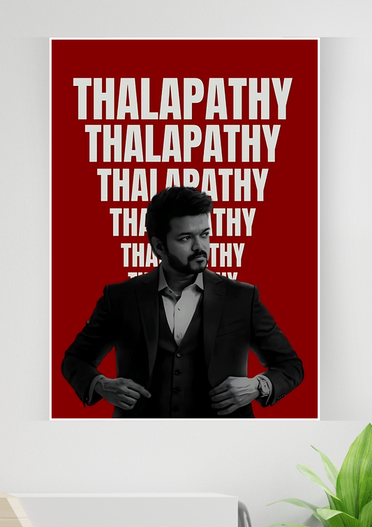 Vijay Thalapathy | Movie Poster GenZCustom