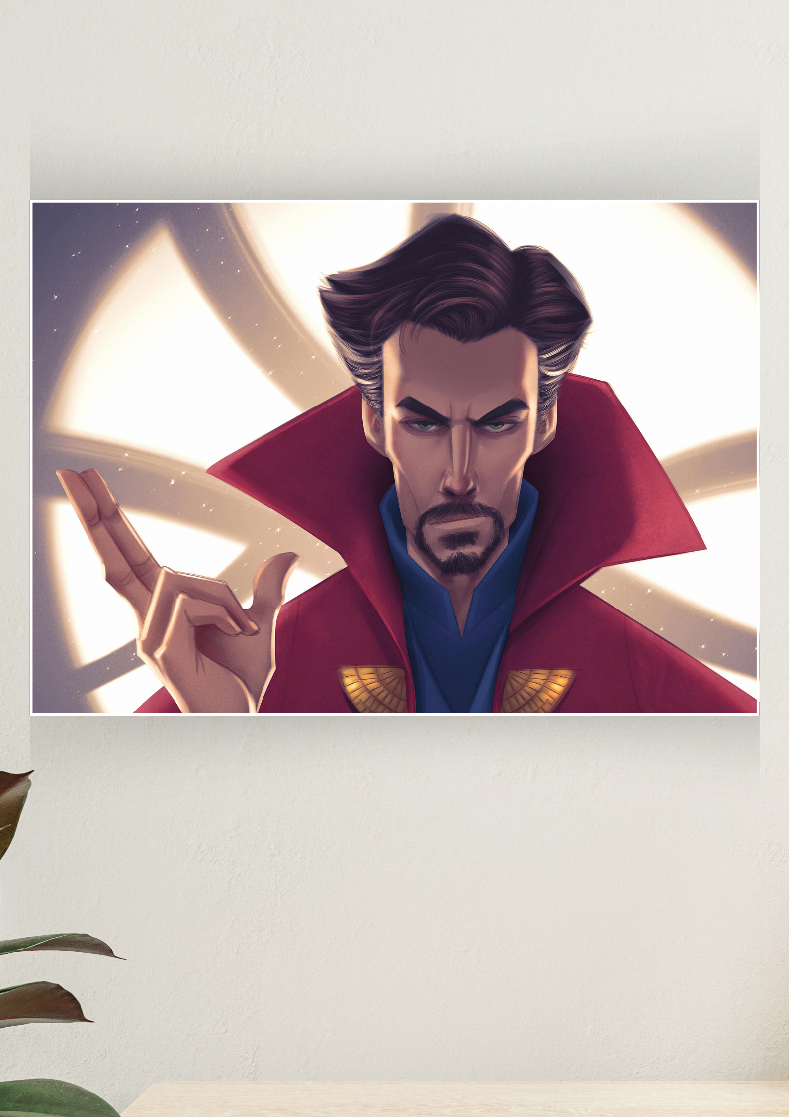 Doctor Strange Cartoon Art Poster | MARVEL POSTER