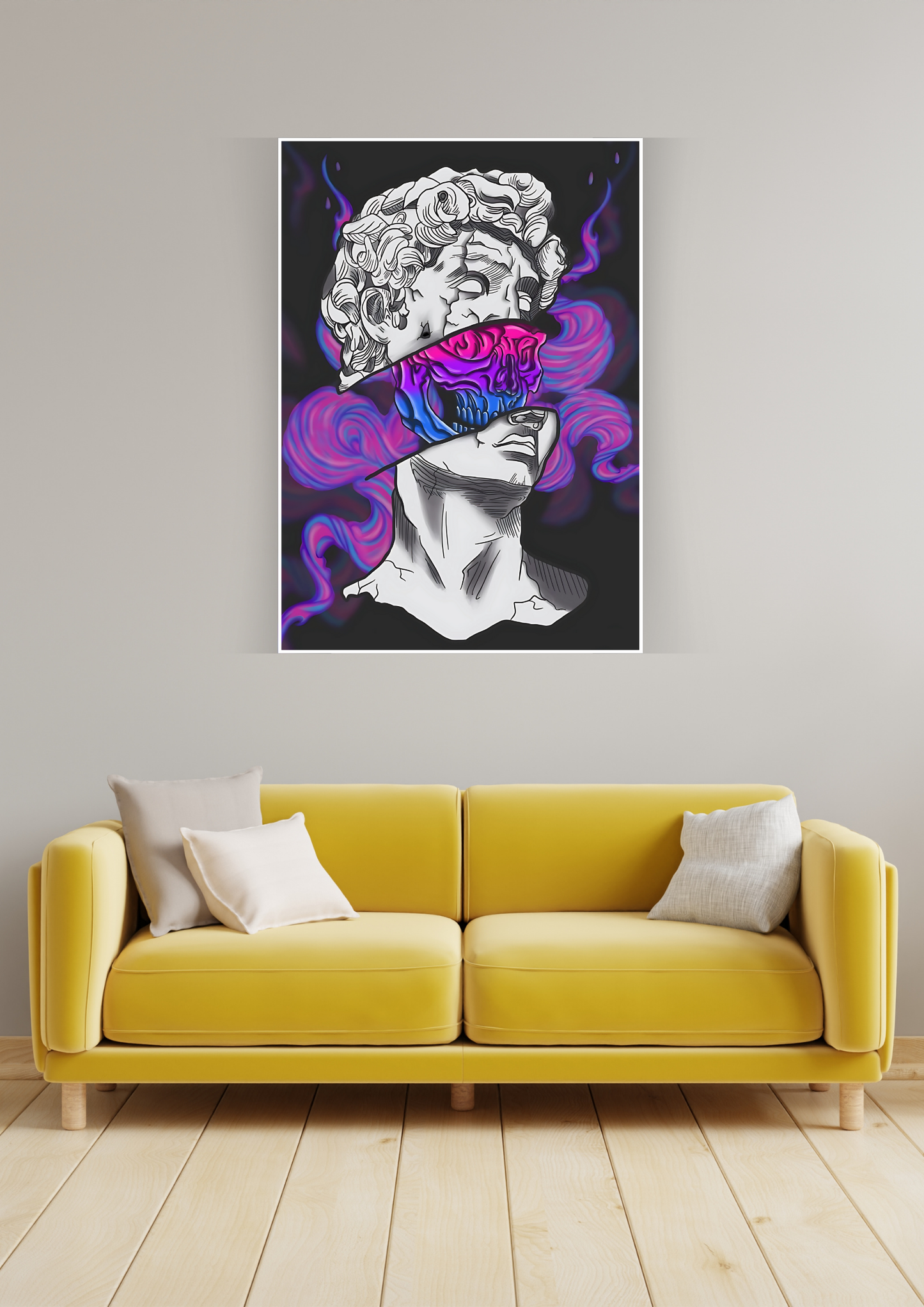 King David Poster | Cartoon Posters GenZCustom