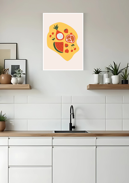 Art #17 Poster | Kitchen Posters GenZCustom