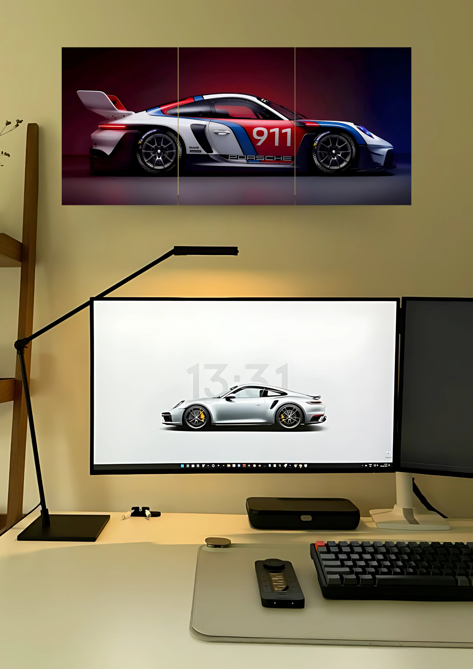 GT3 R 991 Poster | Split Design Poster | Pack Of 3 GenZCustom