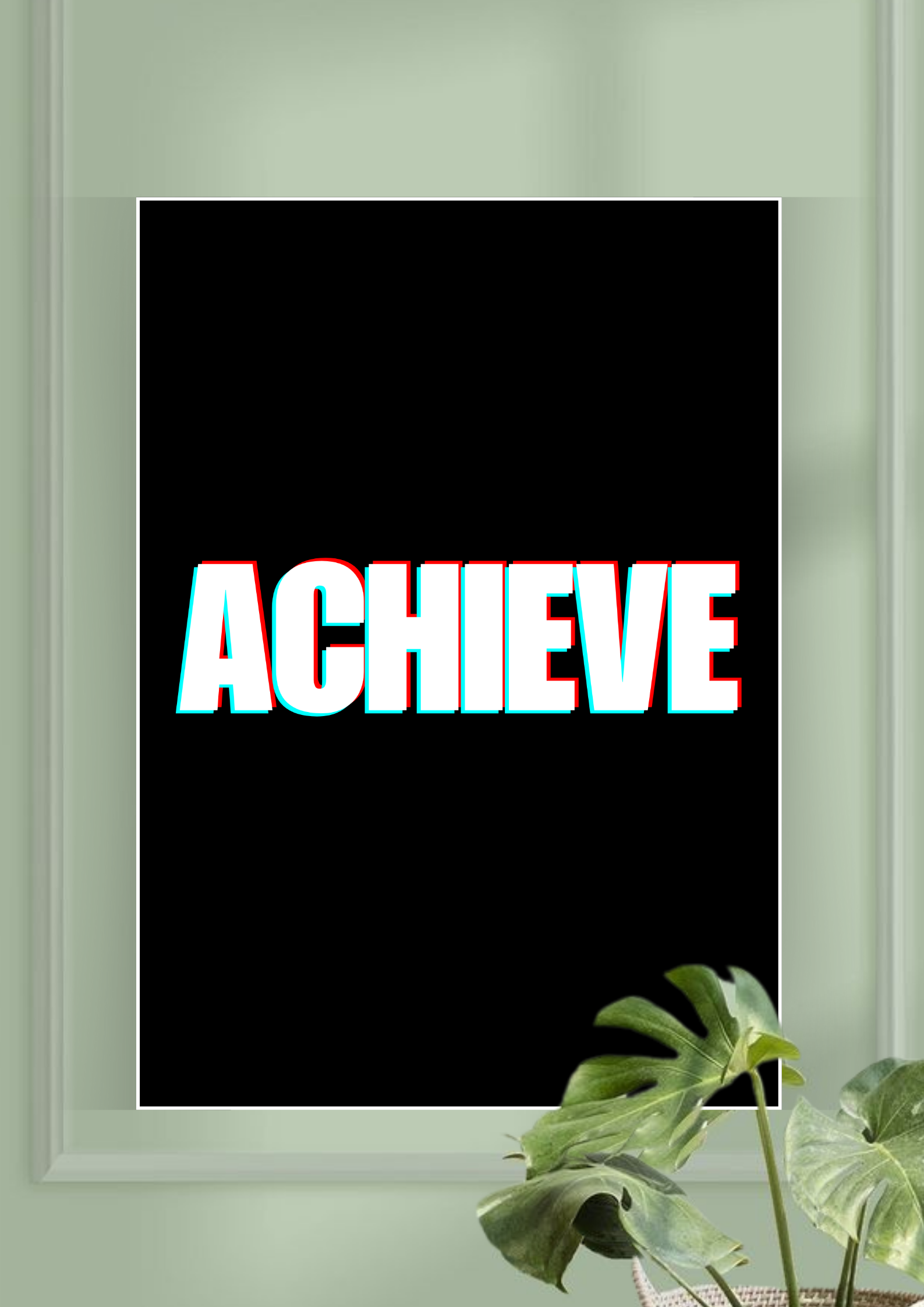 Motivation Words Poster | Motivation Poster GenZCustom