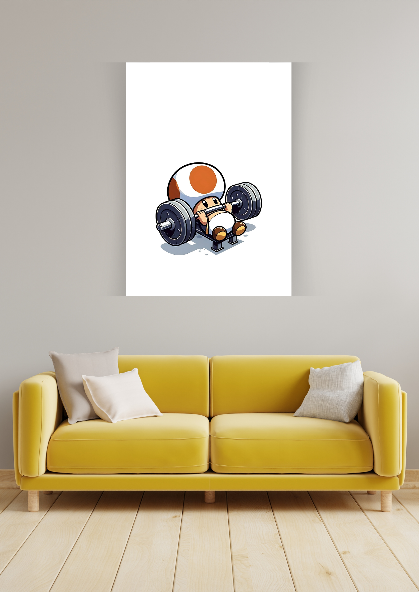 Little Bugs Workout Poster | Cartoon Posters GenZCustom