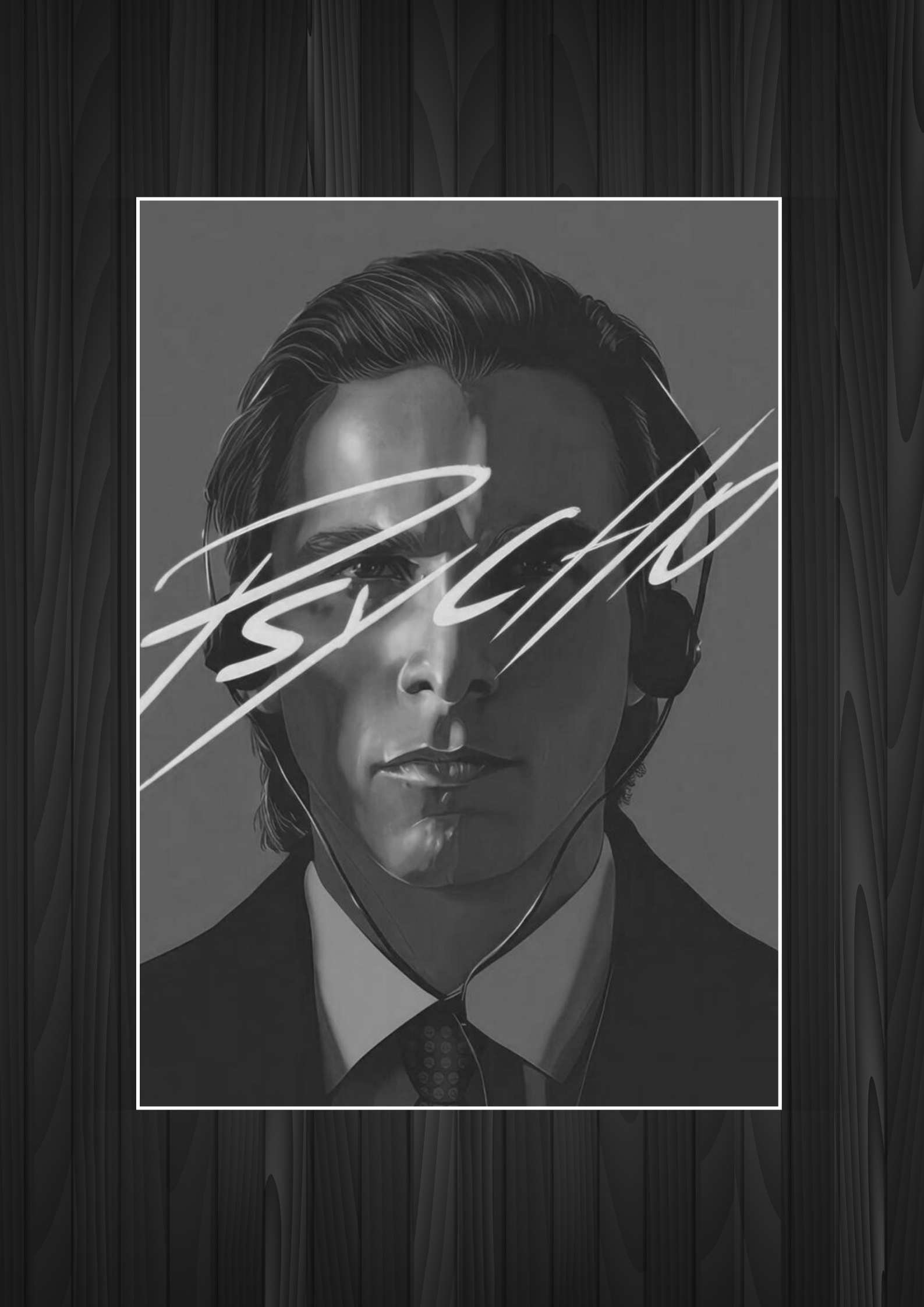 Psycho BW Poster | Movie Poster GenZCustom