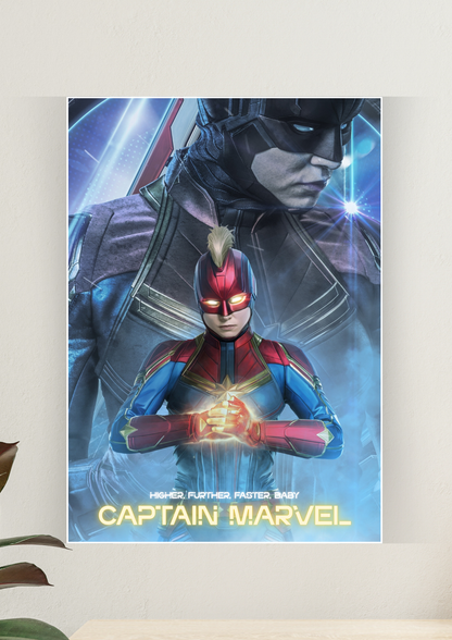 Captain Marvel Poster | Marvel Posters 