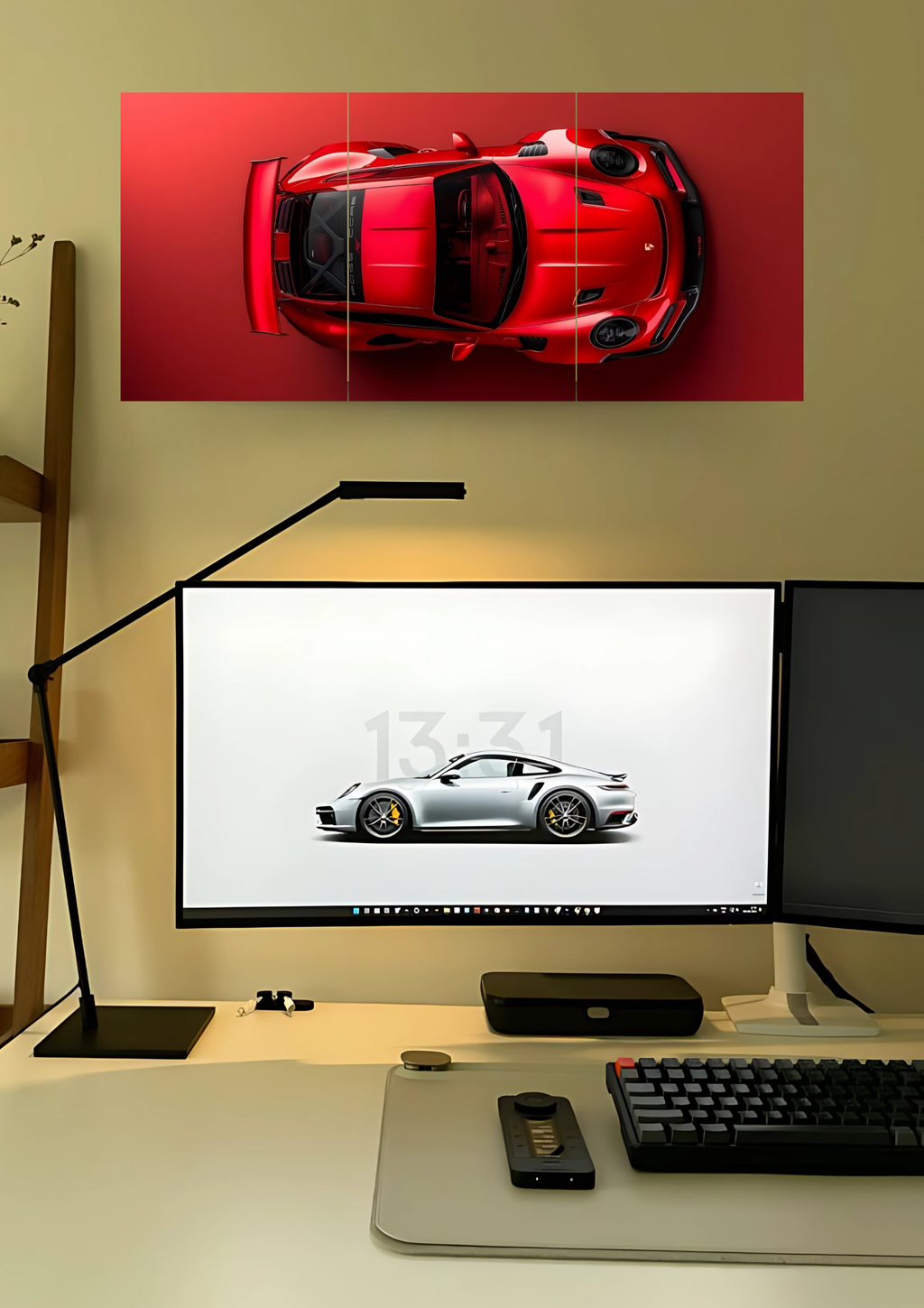 Porsche 911 GT3 Poster | Split Design Poster | Pack Of 3 GenZCustom