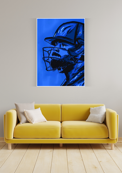 Virat Kohli Artwork Poster | Cricket Posters