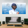 280 Signing Off x Hitman | Rohit Test Retirement | Split Design Poster #001