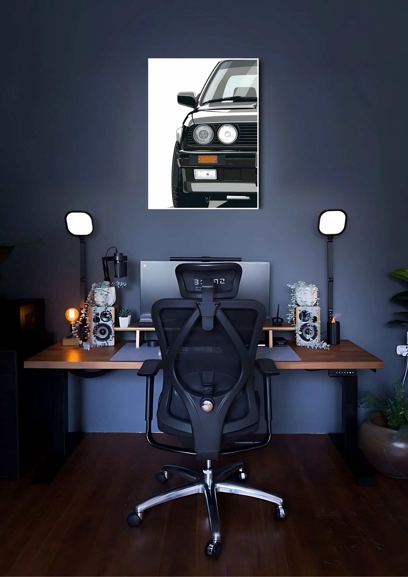 Classic BMW Car Poster | Car Poster GenZCustom