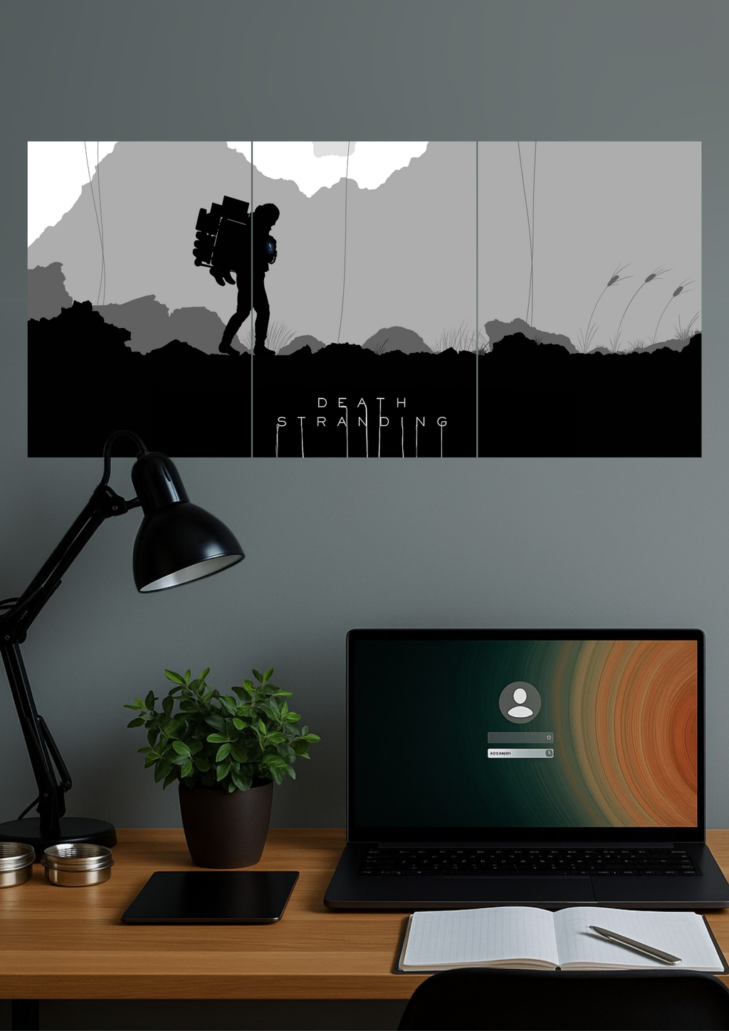 Death Stranding 2: On the Beach #03  | Gaming Set | Split Design Poster