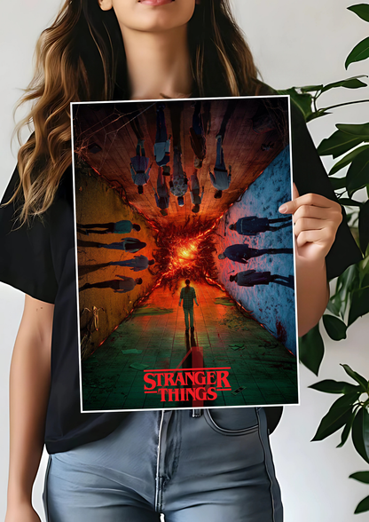 Hawkins x Stranger Things Poster | Web Series Poster 