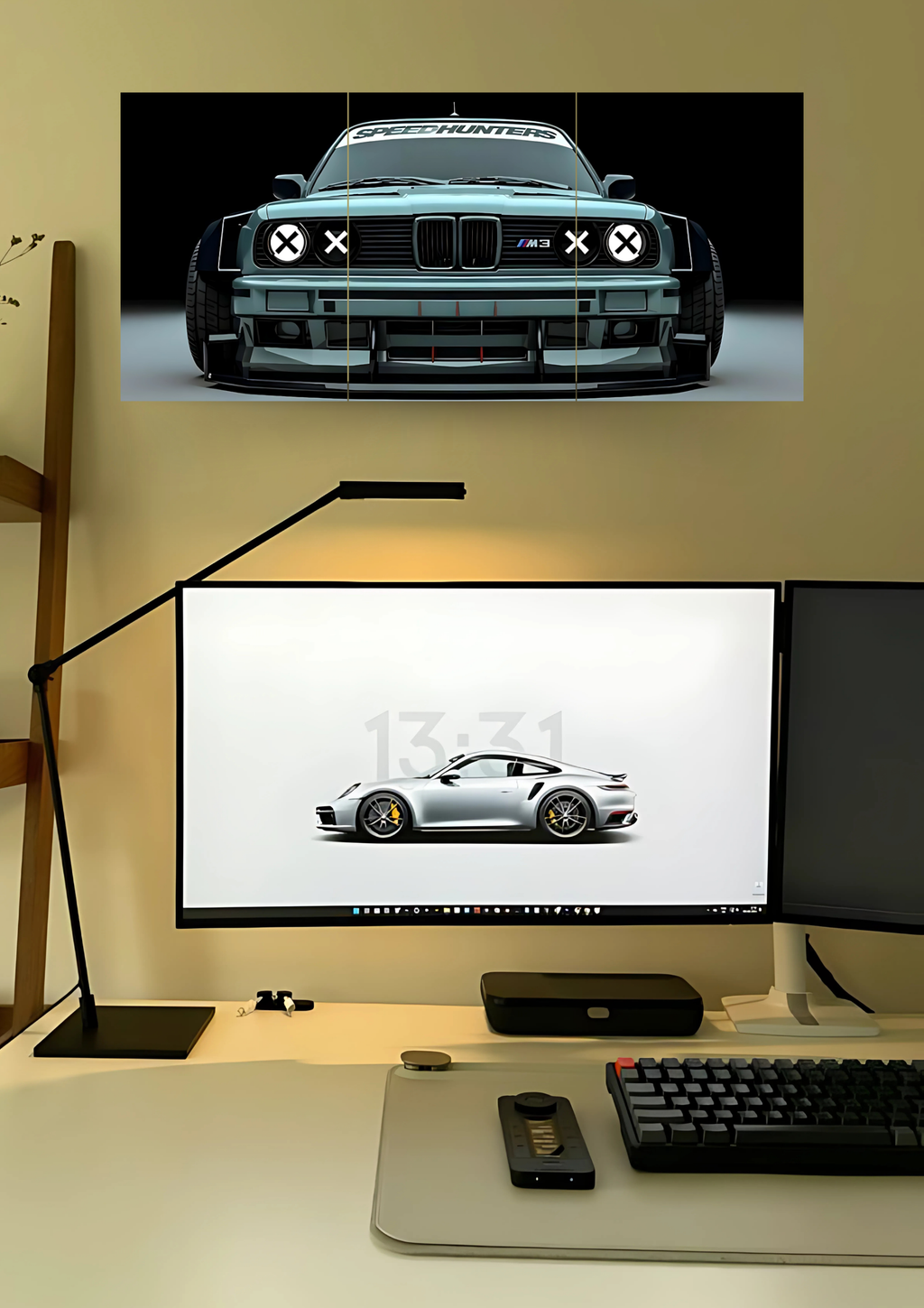 BMW 3 Series E30 Poster | Split Design Poster | Pack Of 3 GenZCustom