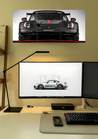 Porsche 911 GT3 R 991 #4 Poster | Split Design Poster | Pack Of 3 GenZCustom