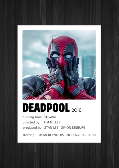 Deadpool 2016 | Movie Poster GenZCustom