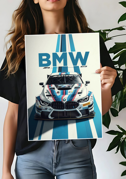 BMW x Artwork Poster | Car Posters 