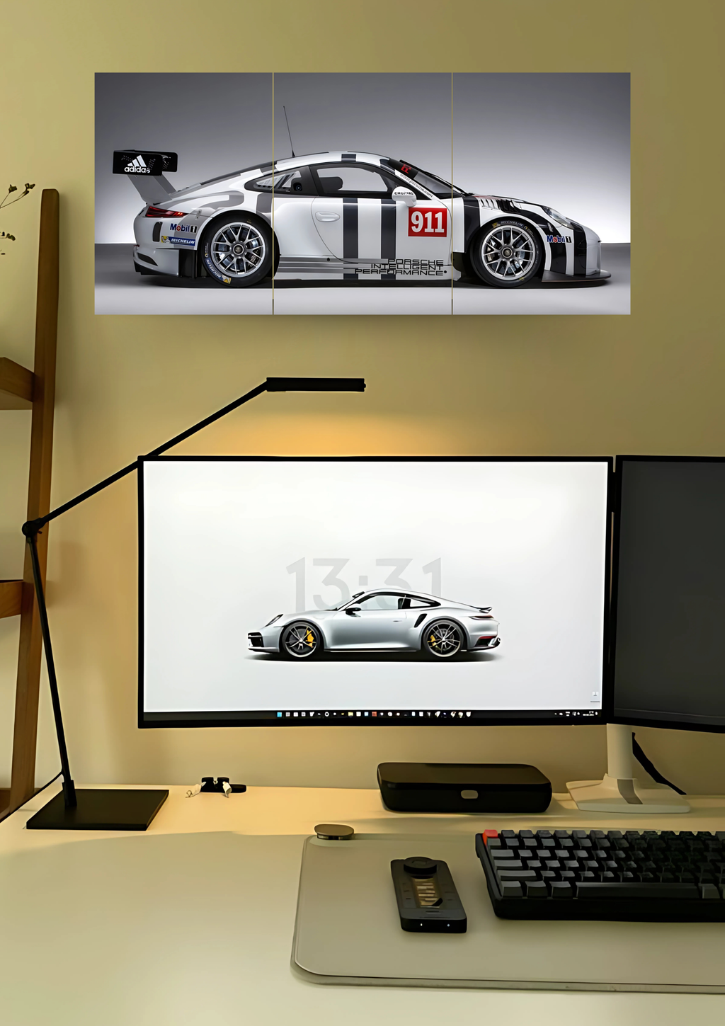 Porsche 911 GT3 #3 Poster | Split Design Poster | Pack Of 3 GenZCustom