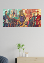 INFINITY Avengers Endgame Poster| Split Design Poster | Pack Of 3