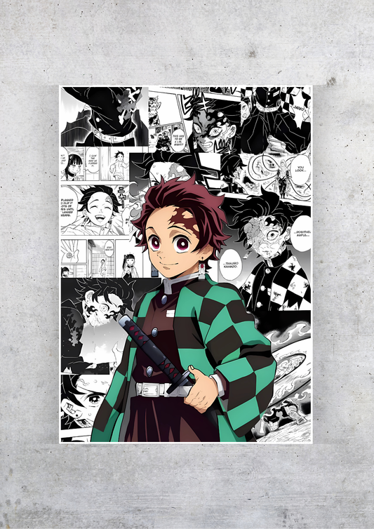 Tanjiro Kamado Poster | Anime Posters GenZCustom