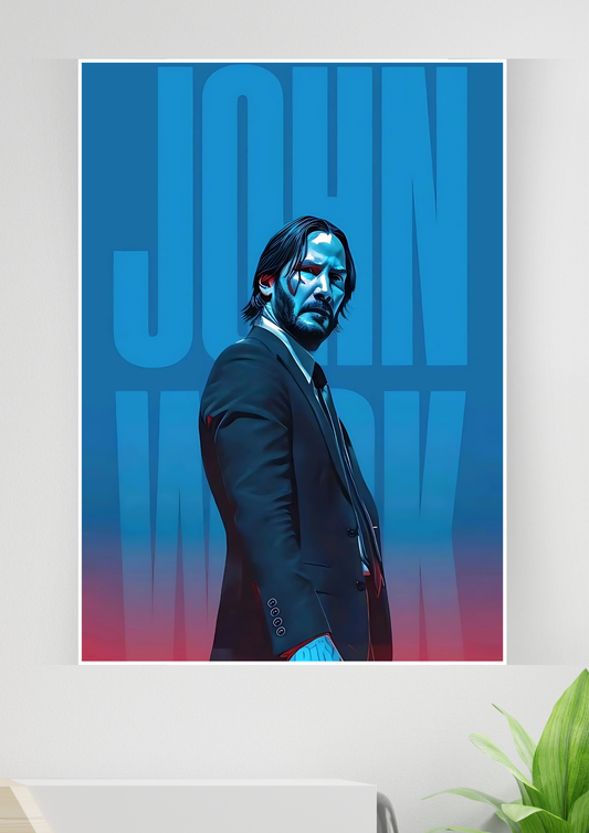 Epic Jhon Wick | Movie Poster GenZCustom