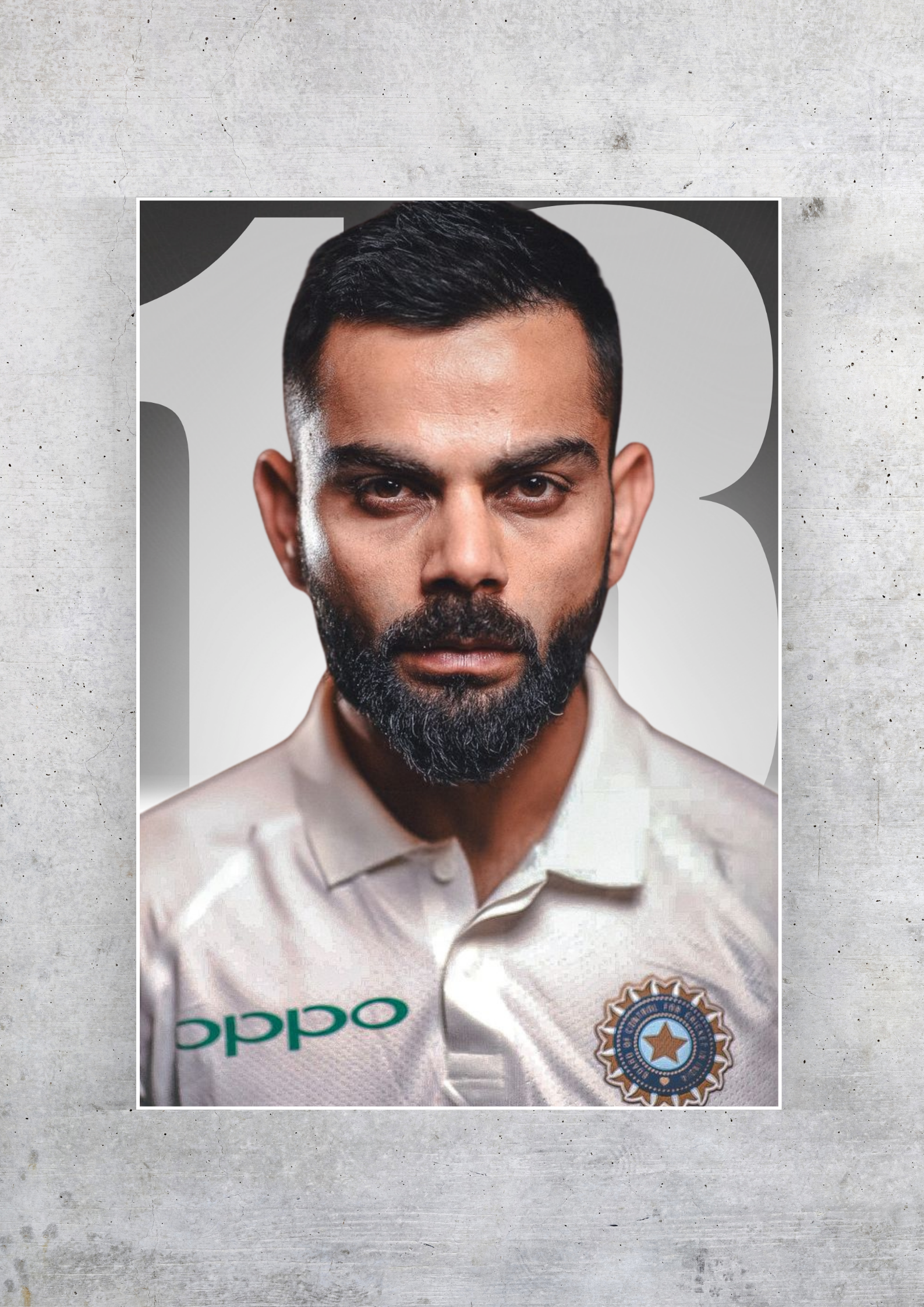 Virat Kohli 18 Epic Poster | Cricket Posters GenZCustom