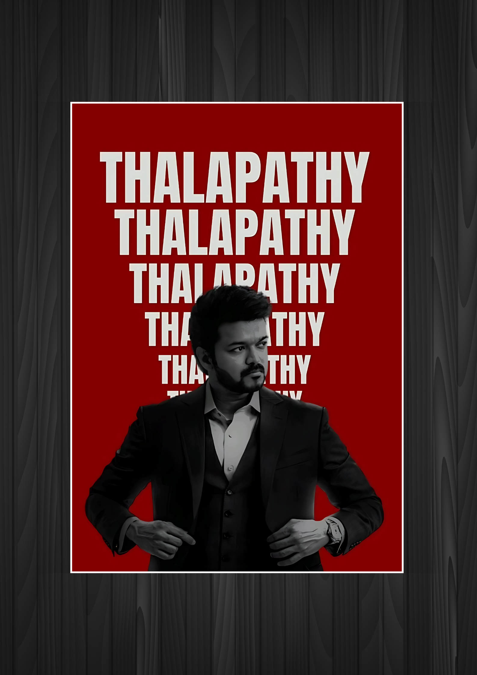 Vijay Thalapathy | Movie Poster GenZCustom