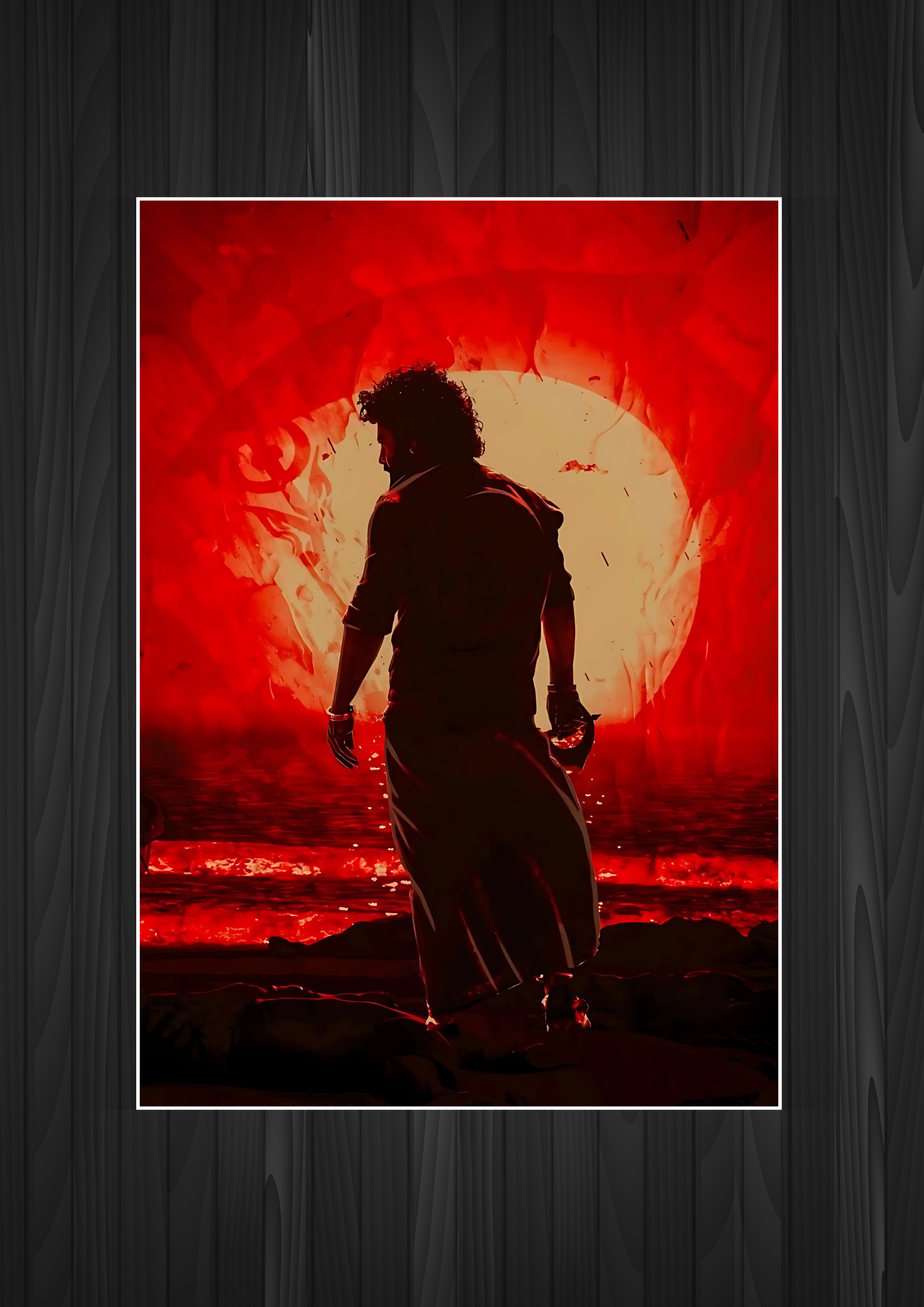 JR. Ntr x Devara | Movie Poster GenZCustom