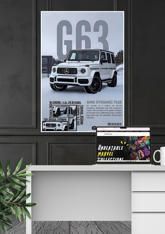 AMG G63 Car Poster | Wall Posters GenZCustom