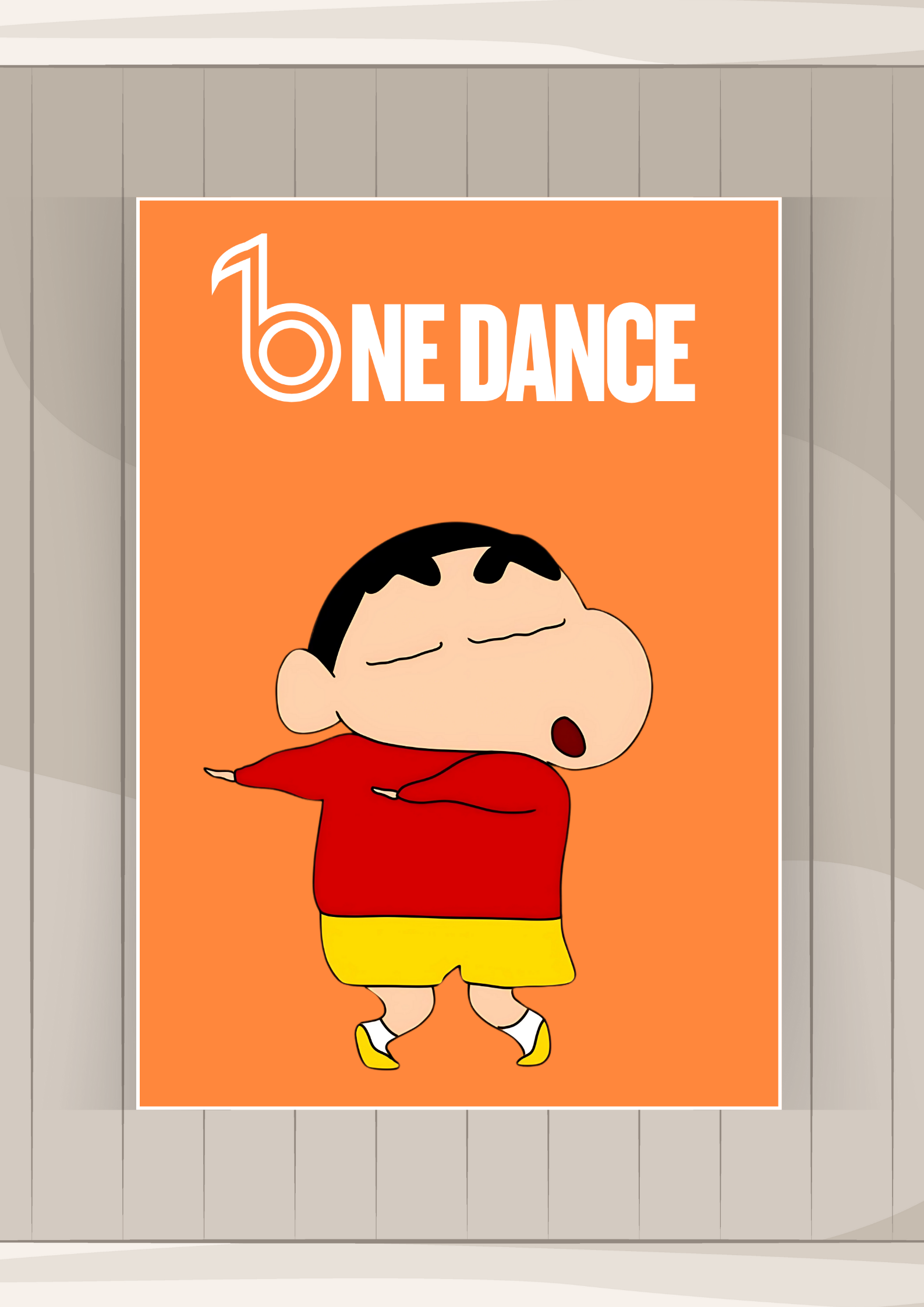 One Dance Sinchan Poster | Cartoon Posters GenZCustom INR 89.00 GenZCustom One Dance Sinchan Poster | Cartoon Posters One Dance Sinchan Poster | Cartoon Posters