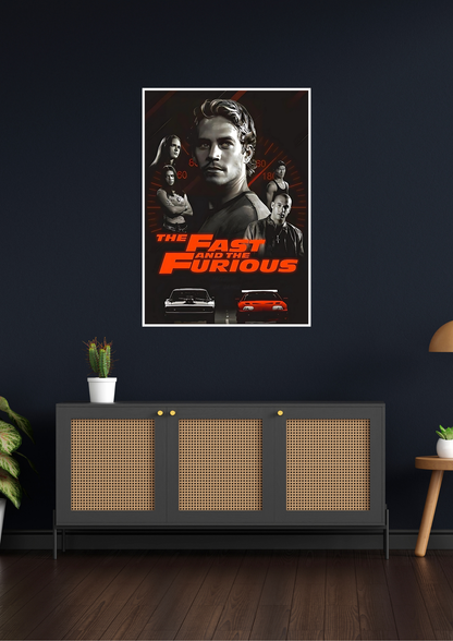The Fast & Furious Movie Poster | Wall Poster GenZCustom