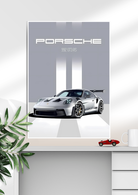 Porsche 992 GT3 RS | Wall Poster