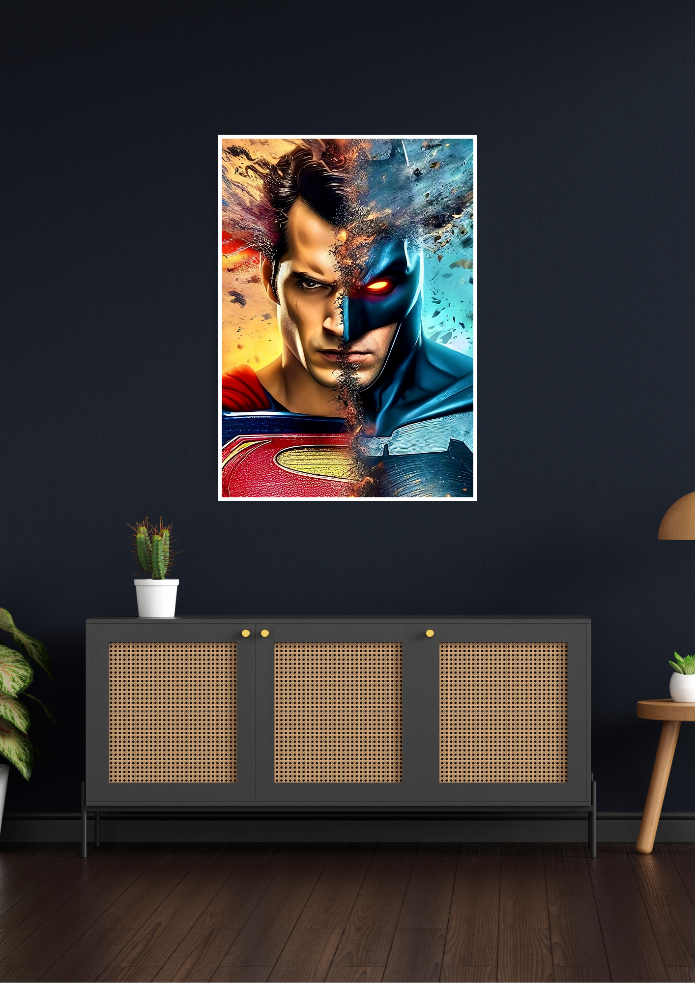 Superman VS Batman Poster | DC Universe Posters GenZCustom