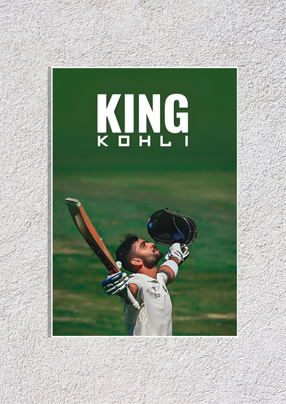 Virat Kohli Victory Poster | Cricket Posters GenZCustom
