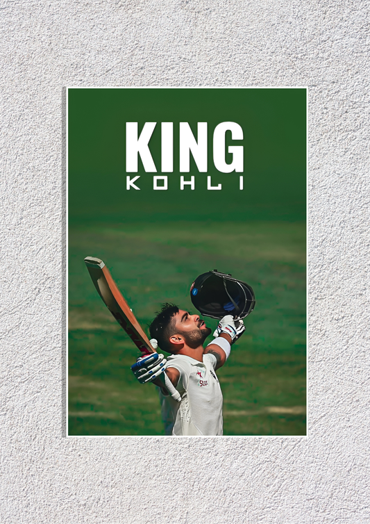 Virat Kohli Victory Poster | Cricket Posters GenZCustom