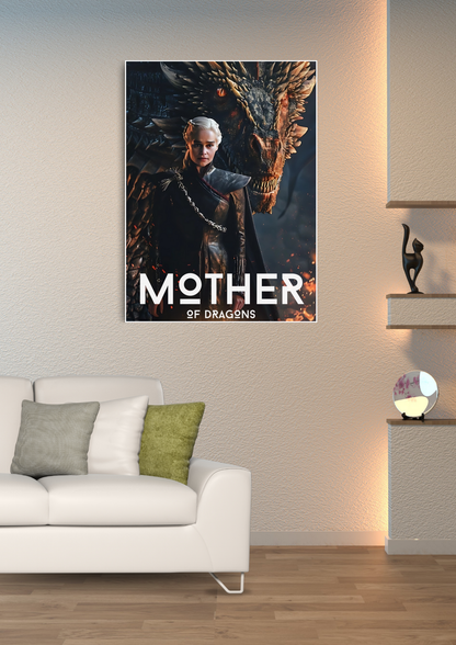 Mother Of Dragons GOT | Movie Poster GenZCustom