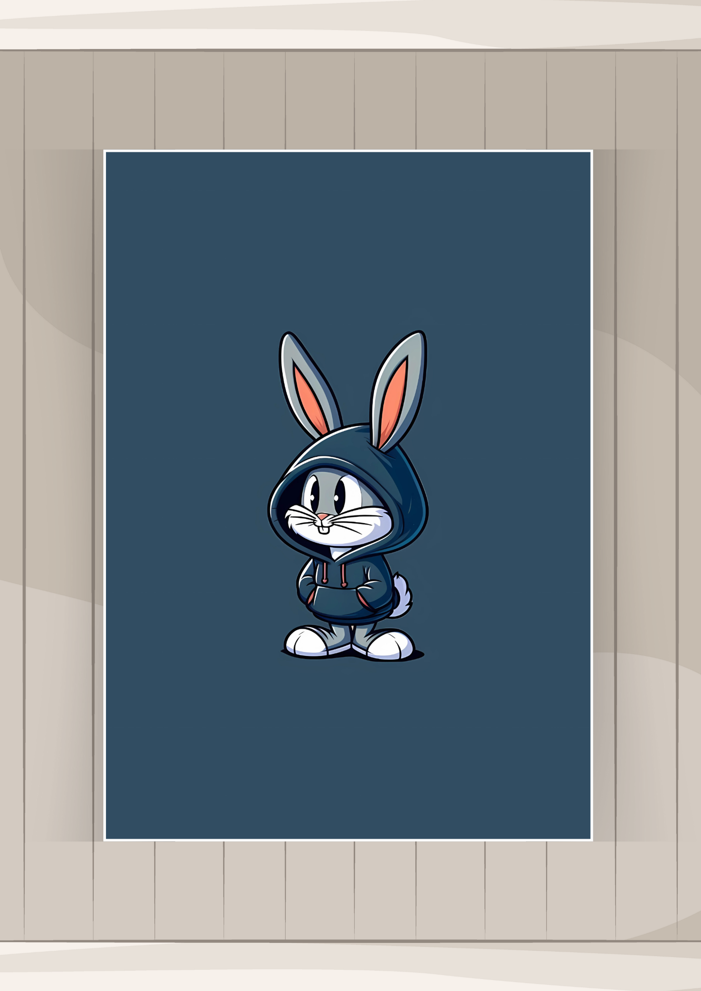 Little Bunny Poster | Cartoon Posters GenZCustom