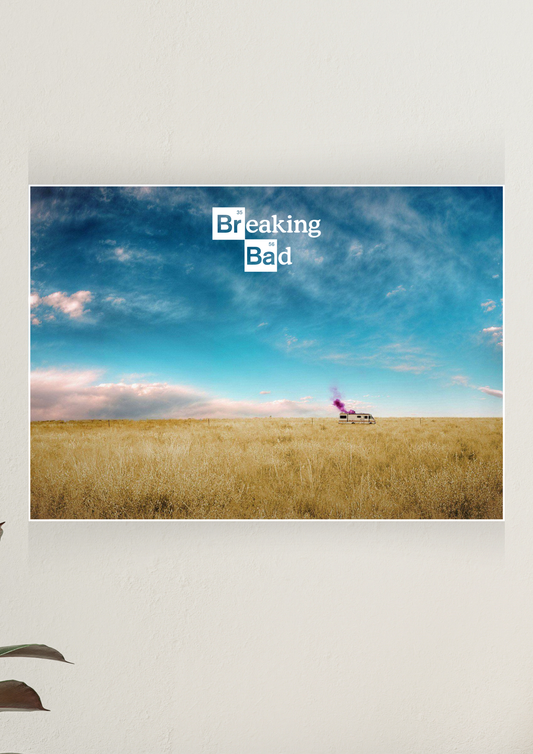 Breaking Bad Aesthetic Poster | Netflix | Web Series Poster 