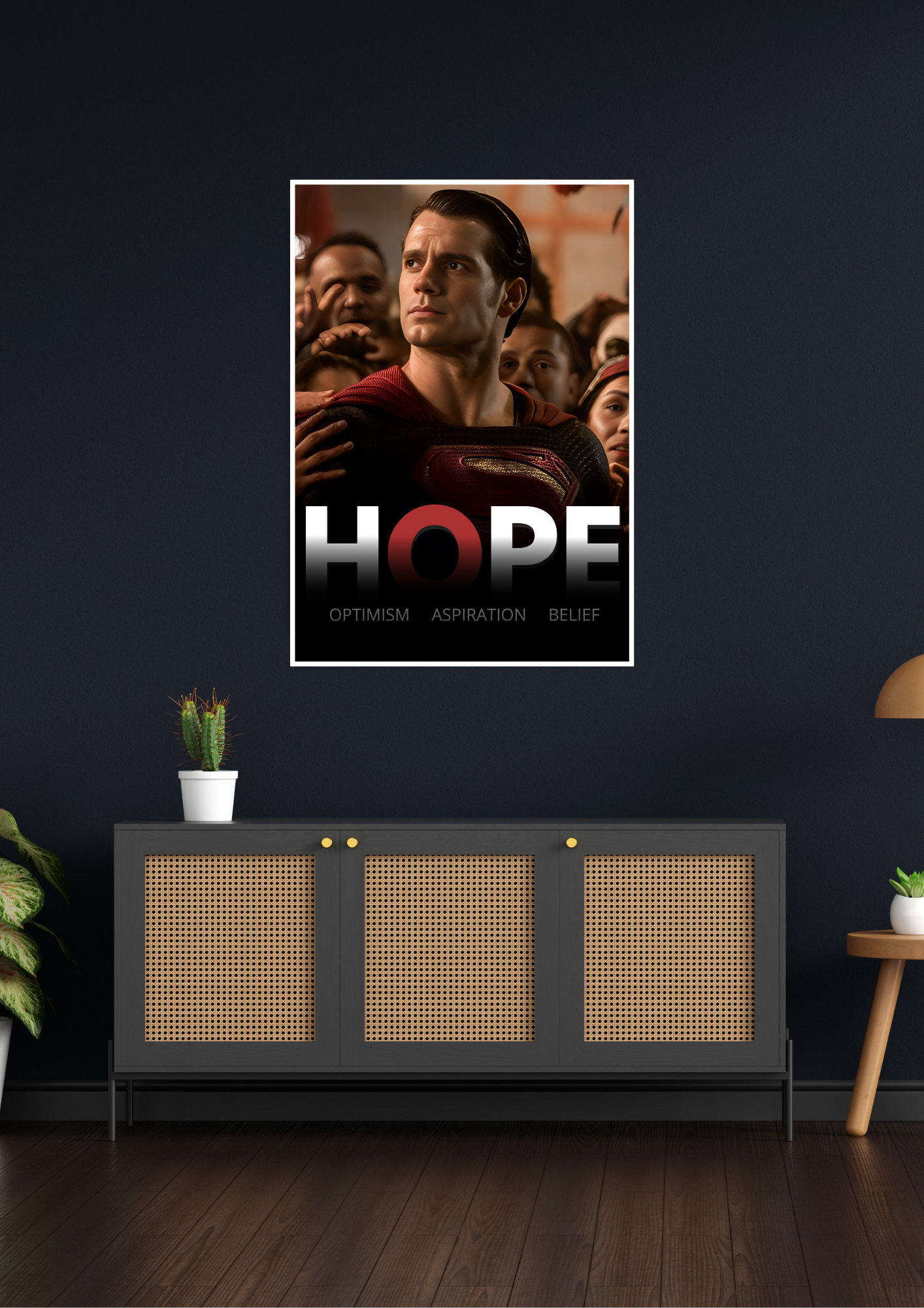 HOPE Superman Poster | DC Universe Posters GenZCustom