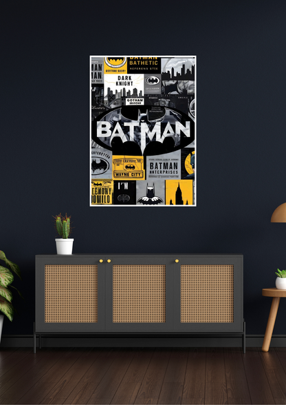Batman Dark Knight Poster | DC Universe Posters GenZCustom