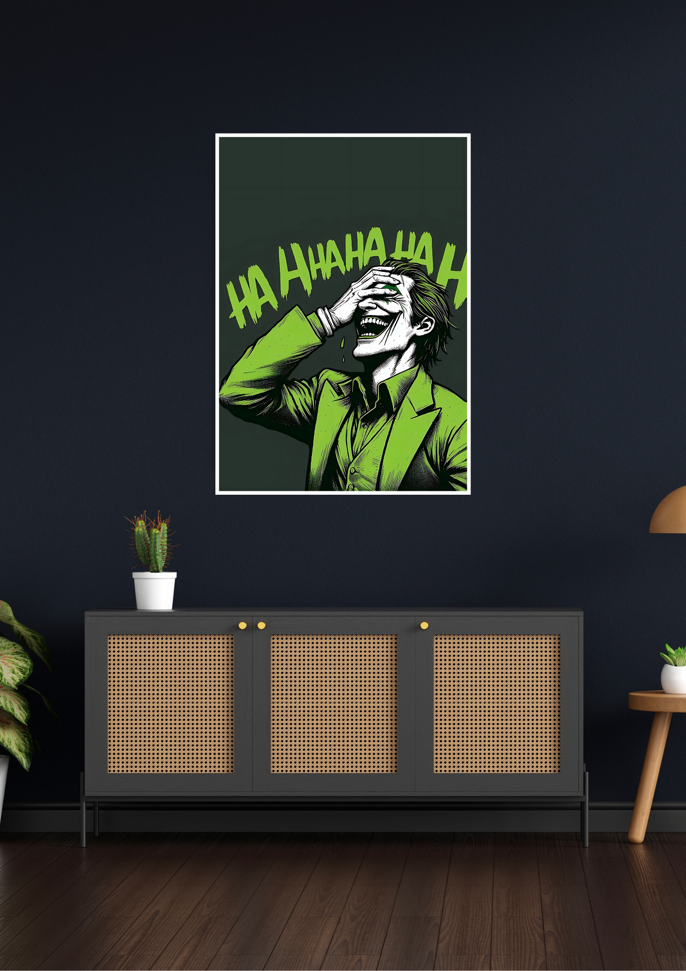 Joker Laughing Poster | DC Universe Posters GenZCustom