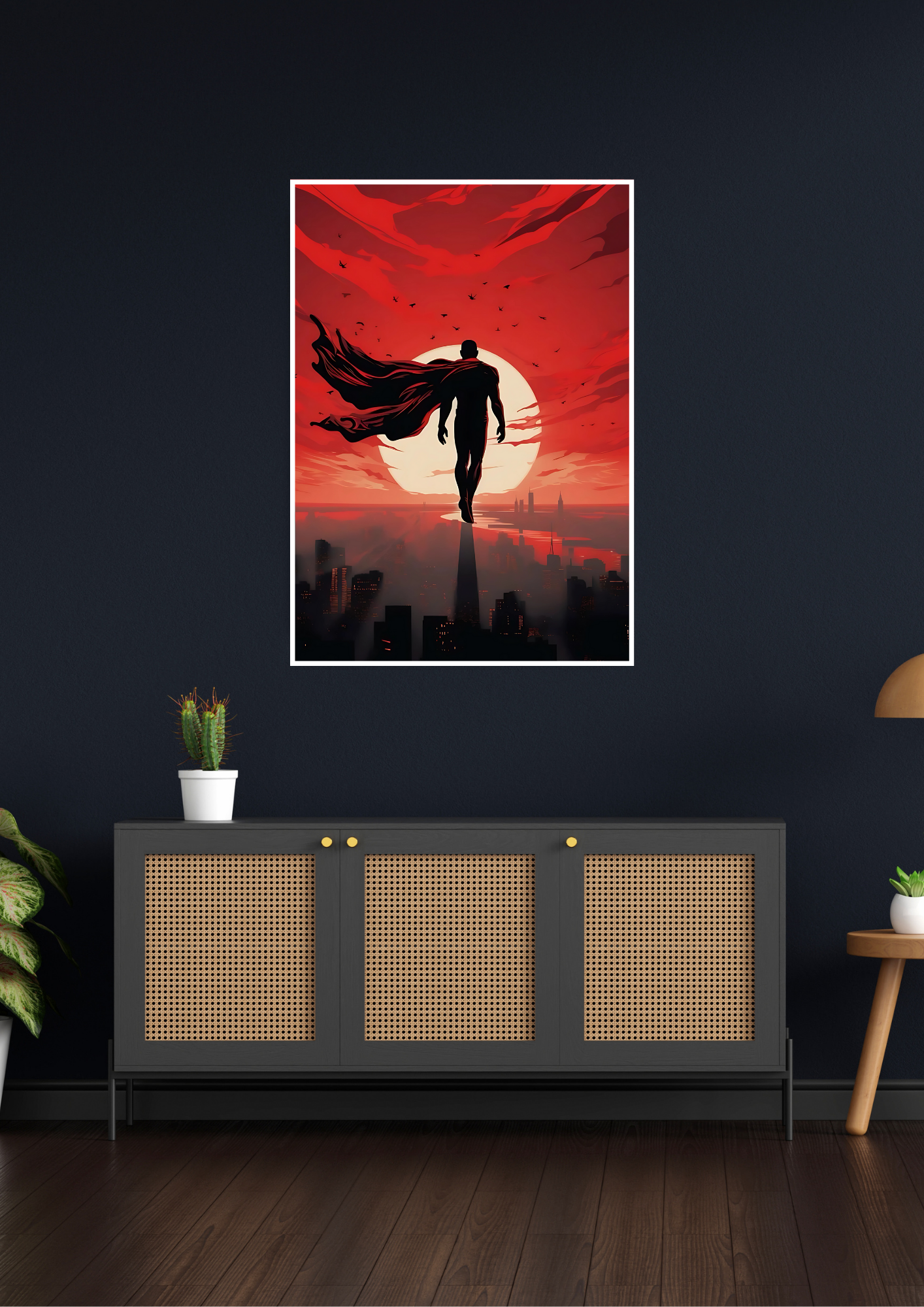 Superman Rise Poster | DC Universe Posters GenZCustom
