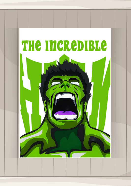 The Incredible Hulk Poster GenZCustom