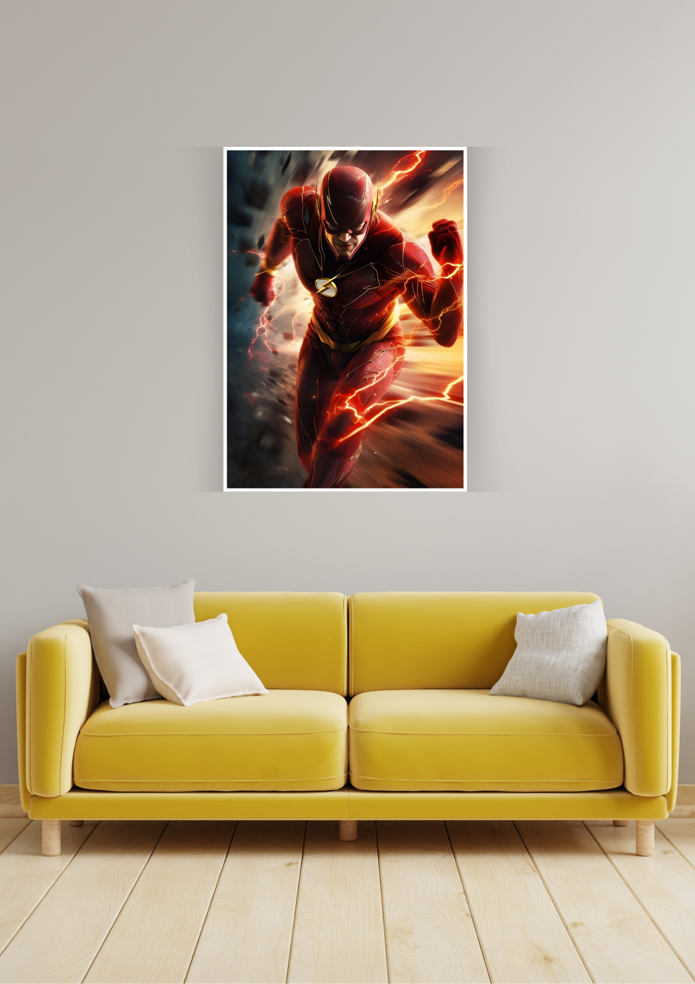 The Flash Poster | DC Universe Posters GenZCustom