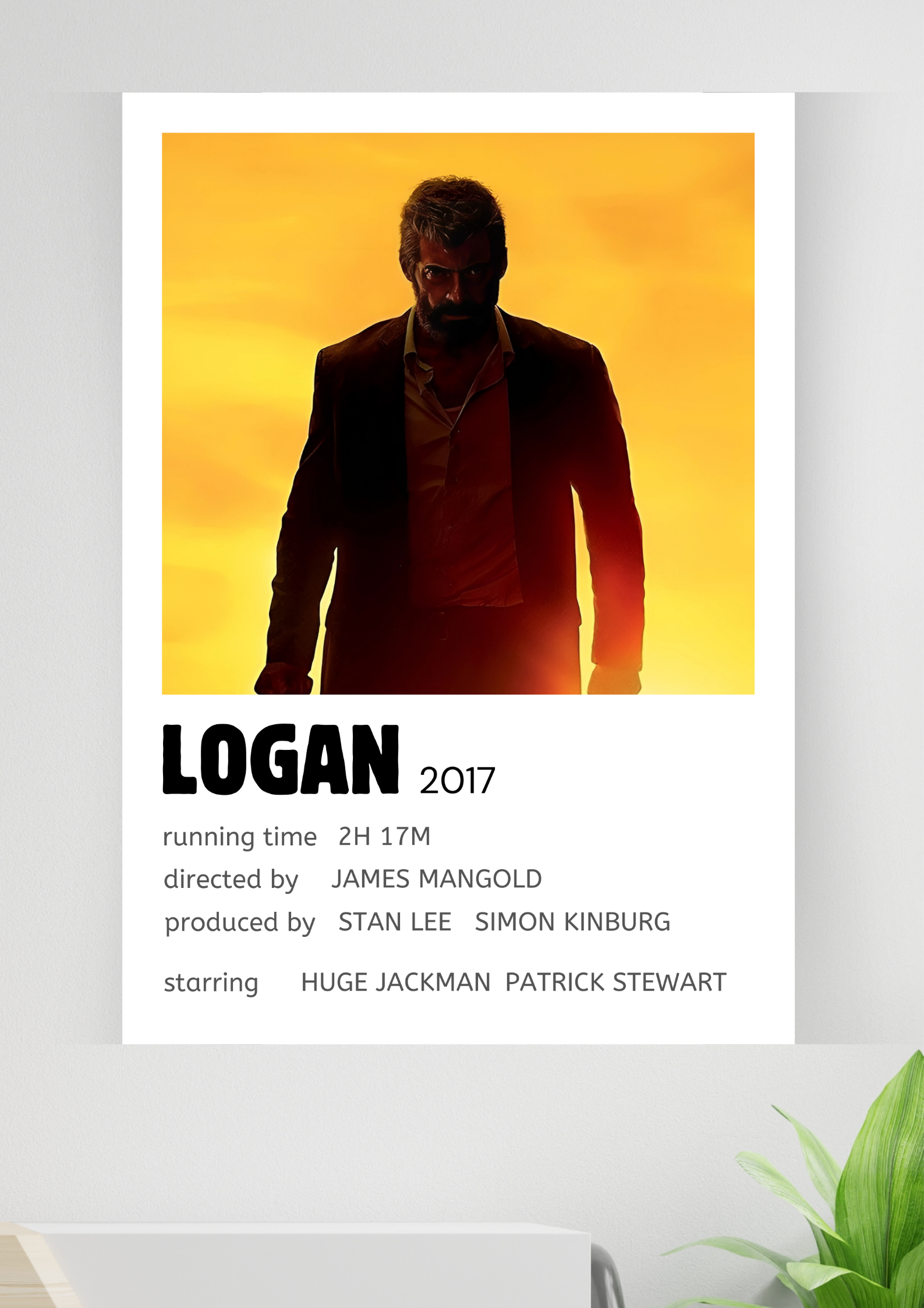 Epic Logan Movie Poster | Movie Poster GenZCustom