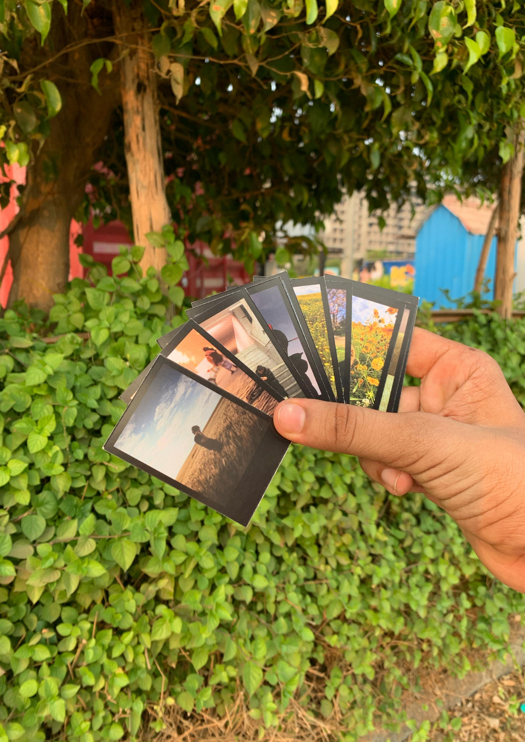 Black Mini Photo Polaroids 2X3 Inches | Custom Photo Polaroids