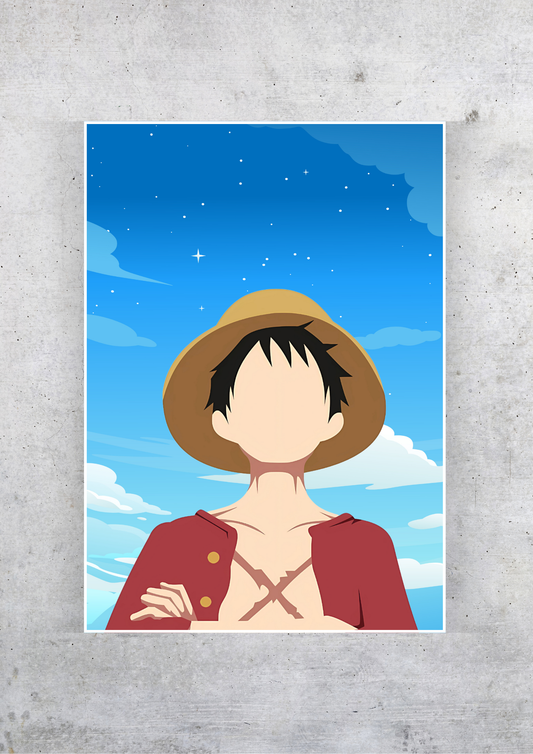 Luffy ONE PIECE Poster | Anime Posters GenZCustom