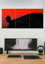 A BATMAN x Dark Knight | DC | Set of 3 Split Design Poster